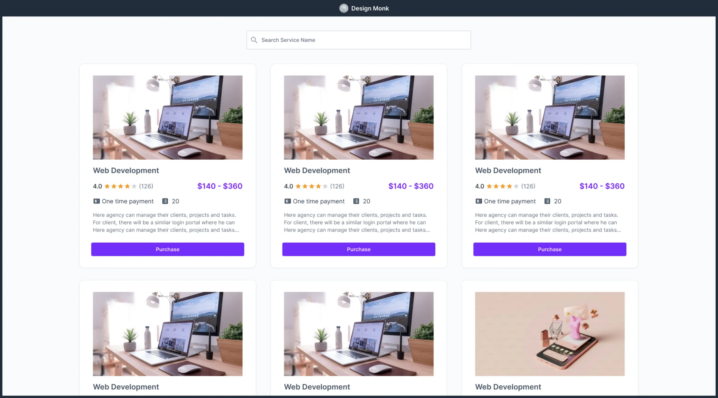 Agency Handy Service Packages