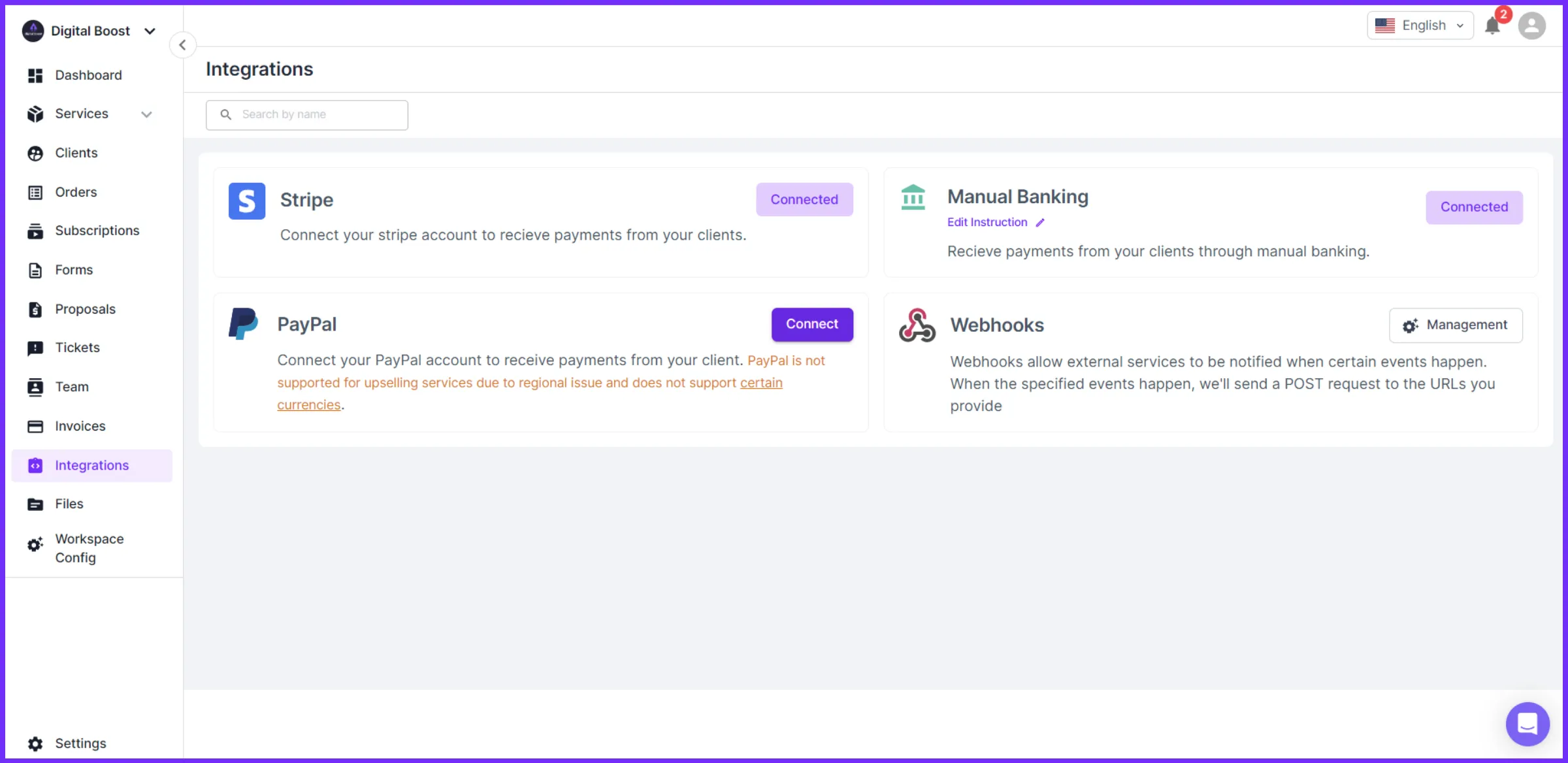 Payment Gateways and Integrations
