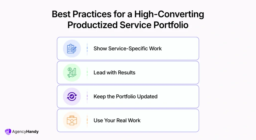 04 Best Practices for a High Converting Productized Service Portfolio