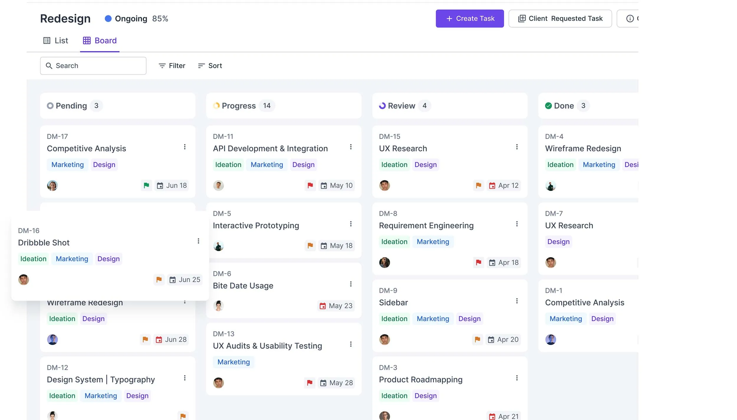 Agency Handy Task Management