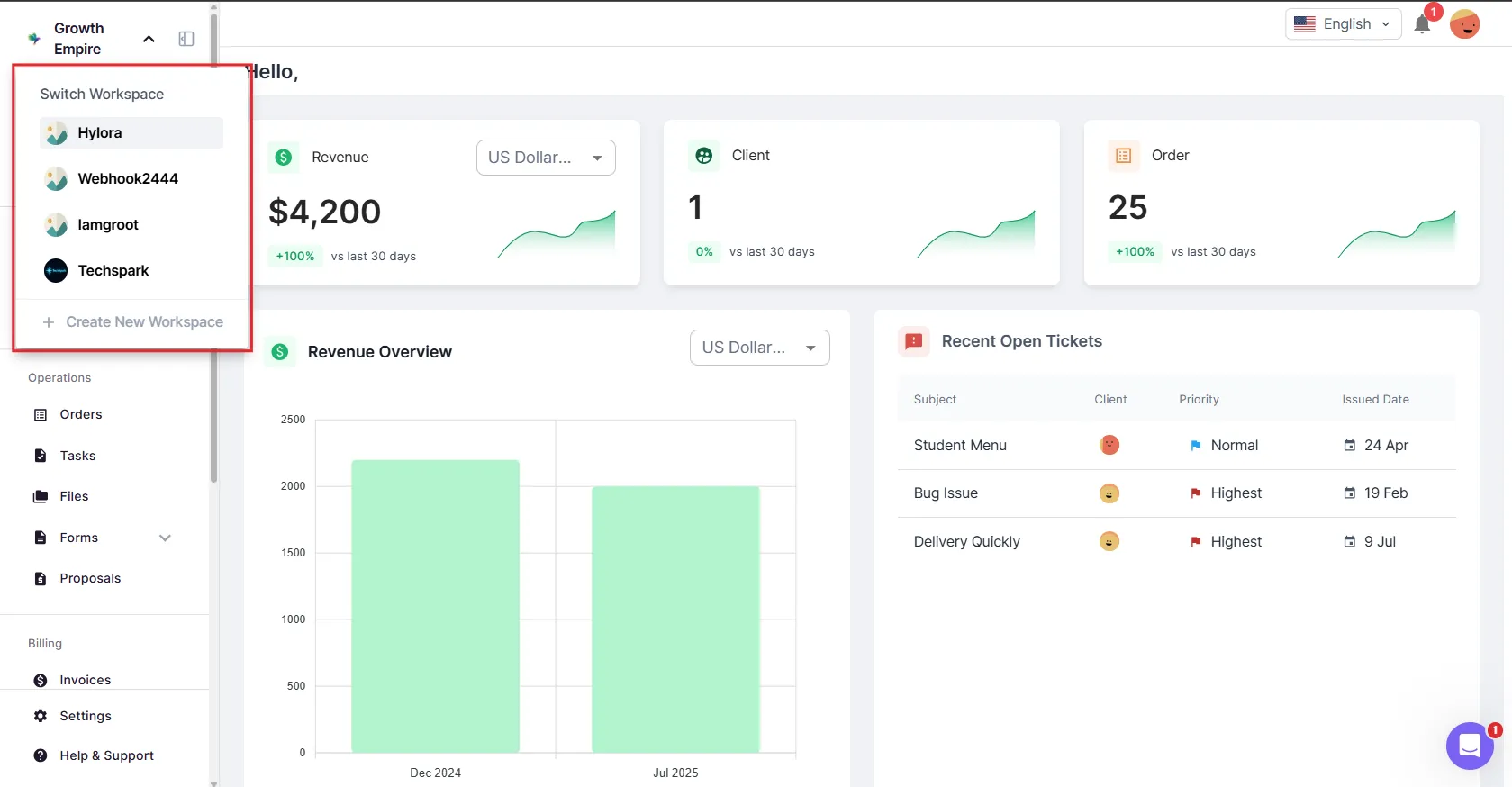 Agency Handy Multi-Workspace