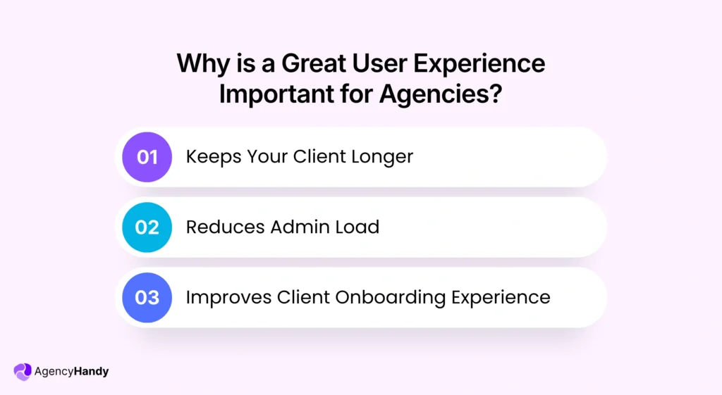 03 Why is a Great User Experience Important for Agencies